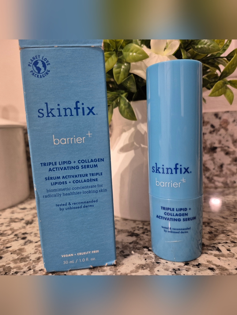 Barrier+ Triple Lipid + Collagen Activating Serum - Blue